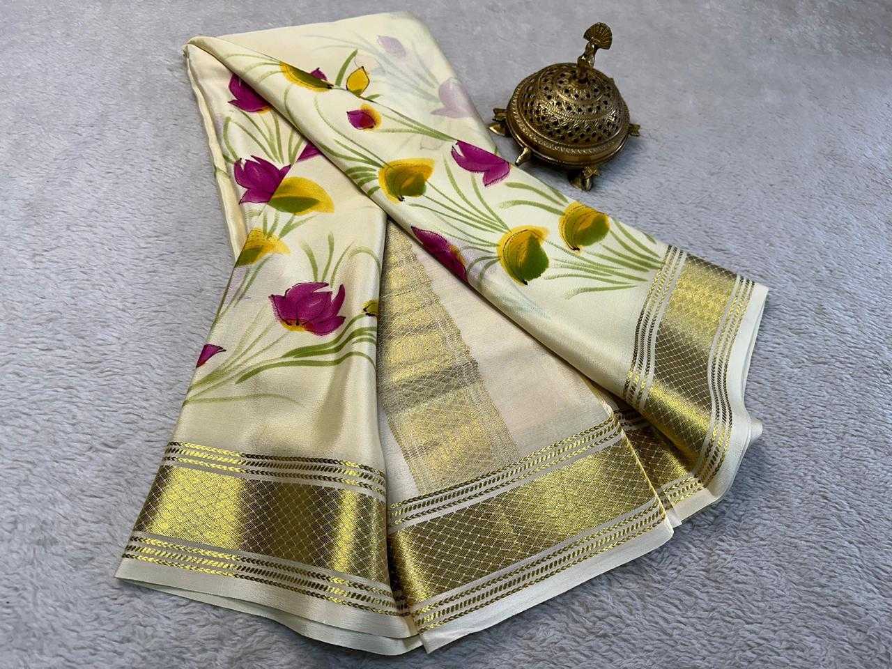 YNF MYSORE SILK RRW 04 SILK SAREE WHOLESALE SOFT SILK MYSORE SILK TRADITIONAL SAREES MANUFACTURER