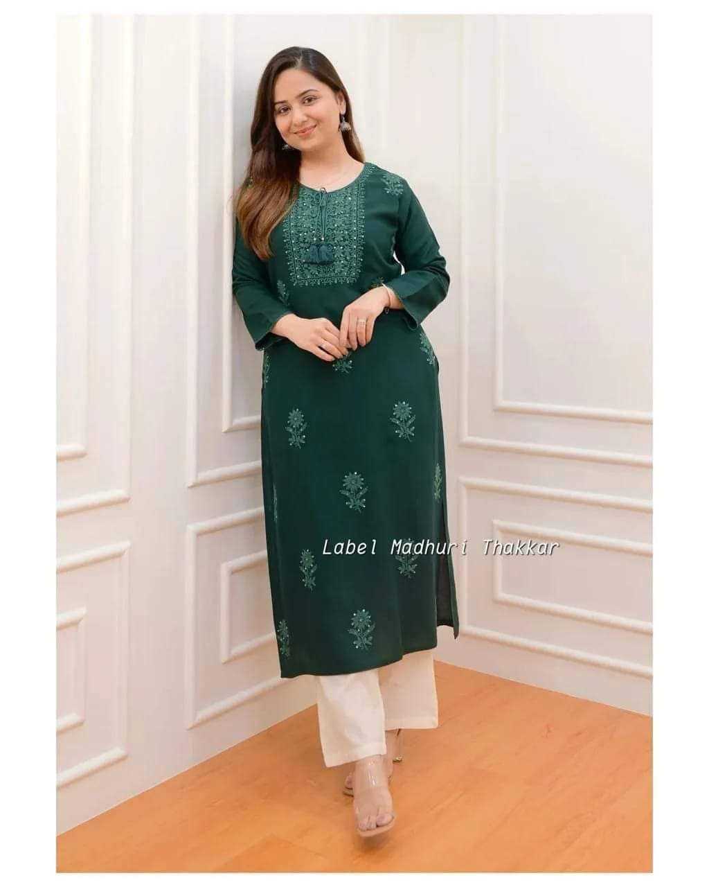 YNF REYON COTTON KMD 43 KURTI WHOLESALE RAYON KURTI MANUFACTURER