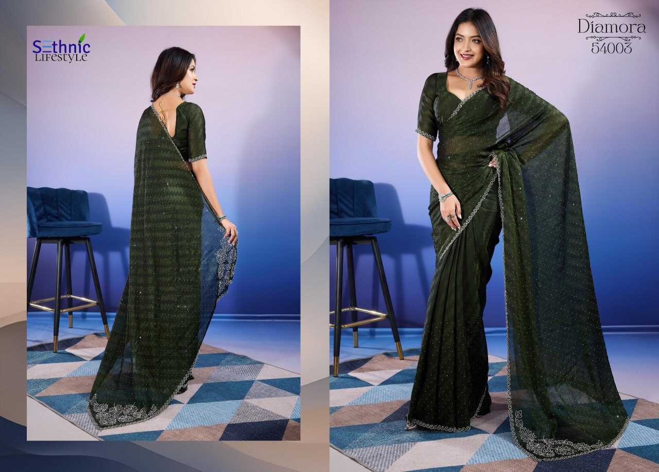 YNF CHIFFON KESH113  Diamore CLOTHING BRANDS WHOLESALE SETHNIC LIFESTYLE SAREES MANUFACTURER