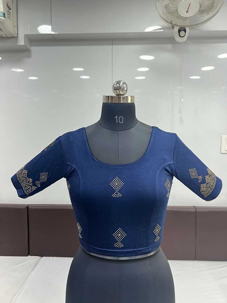 YNF COTTON LYCRA KESH231 SONI READYMADE BLOUSE WHOLESALE STRETCHABLE BLOUSE COTTON BLOUSE MANUFACTURER