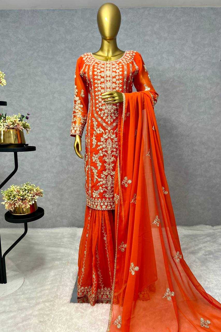 ORANGE SALWAR SUIT