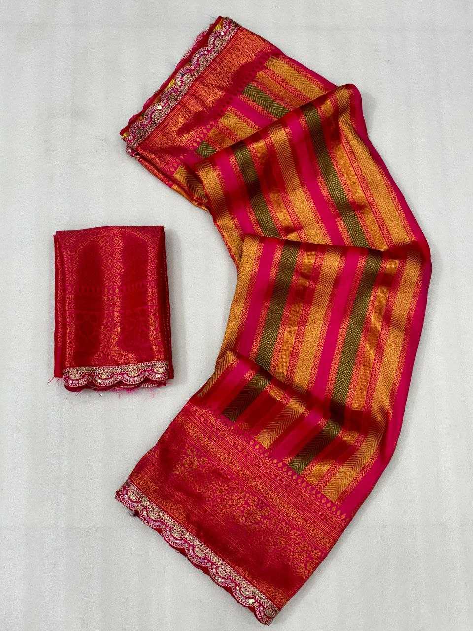 YNF BANARASI SOFT SILK KESH213 RIN15 SILK SAREES WHOLESALE BANARASI SILK SAREE FOR WEDDINGS RED SILK SAREES MANUFACTURER- Kapda Export