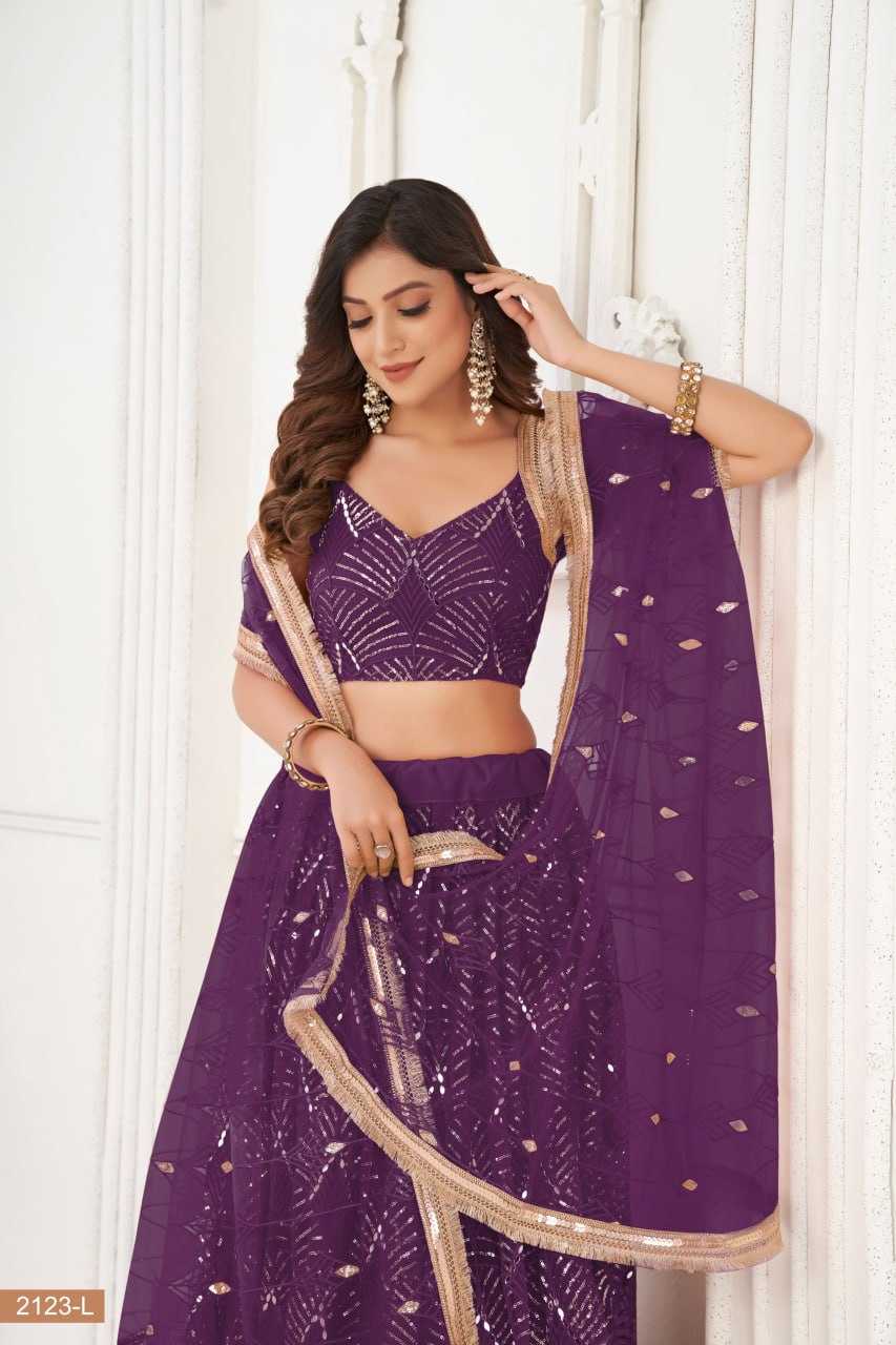 YNF BUTTERFLY NET KESH236 01 LEHENHGA WHOLESALE NET,WEDDING,DESIGNER LEHENGA MANUFACTURER- Kapda Export