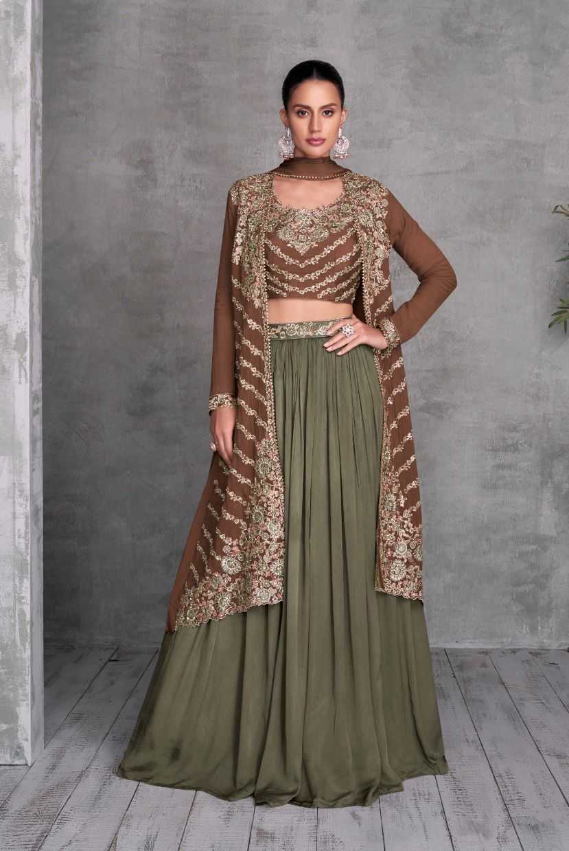 YNF CHINON GULKAYRA RIN195 KHUSi CLOTHING BRANDS WHOLESALE LEHENGAS MANUFACTURER- Kapda Export