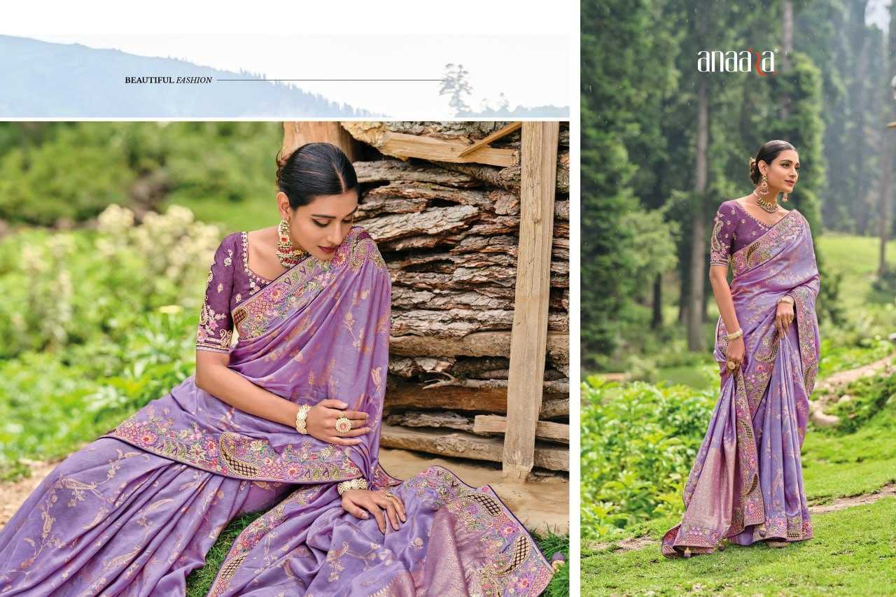 YNF DOLA SILK TATHASTU KESH113 Anaara 6608 CLOTHING BRANDS WHOLESALE SAREES MANUFACTURER - Kapda Export