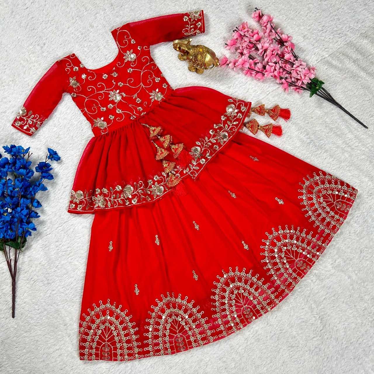 YNF GEORGETTE KESH109 RRK108 KIDS WEAR WHOLESALE KIDS LEHENGA KIDS TRADITIONAL OUTFITS LEHENGA CHOLI KIDS FESTIVE WEAR KIDS WEDDING OUTFITS MANUFACTURER- Kapda Export