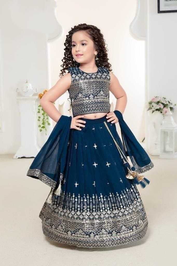 YNF GEORGETTE KESH168 MNT46 KIDS WEAR WHOLESALE KIDS LEHENGA KIDS TRADITIONAL OUTFITS KIDS LEHENGA CHOLI KIDS FESTIVE WEAR KIDS WEDDING OUTFITS MANUFACTURER- Kapda Export