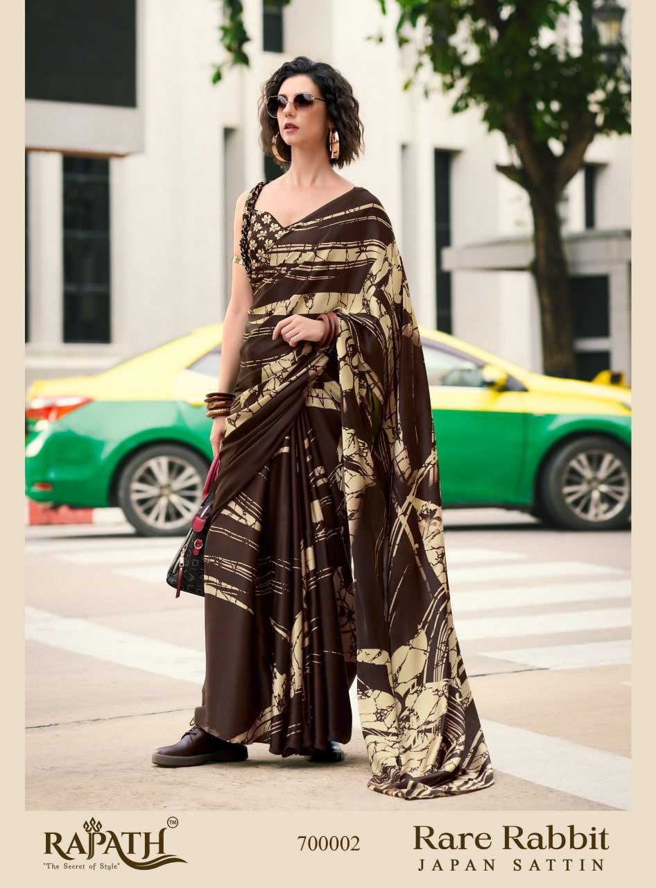 YNF JAPAN SARTIN RAJPATH KESH235 RARE RABBIT CLOTHING BRANDS WHOLESALE SAREE MANUFACTURER- Kapda Export