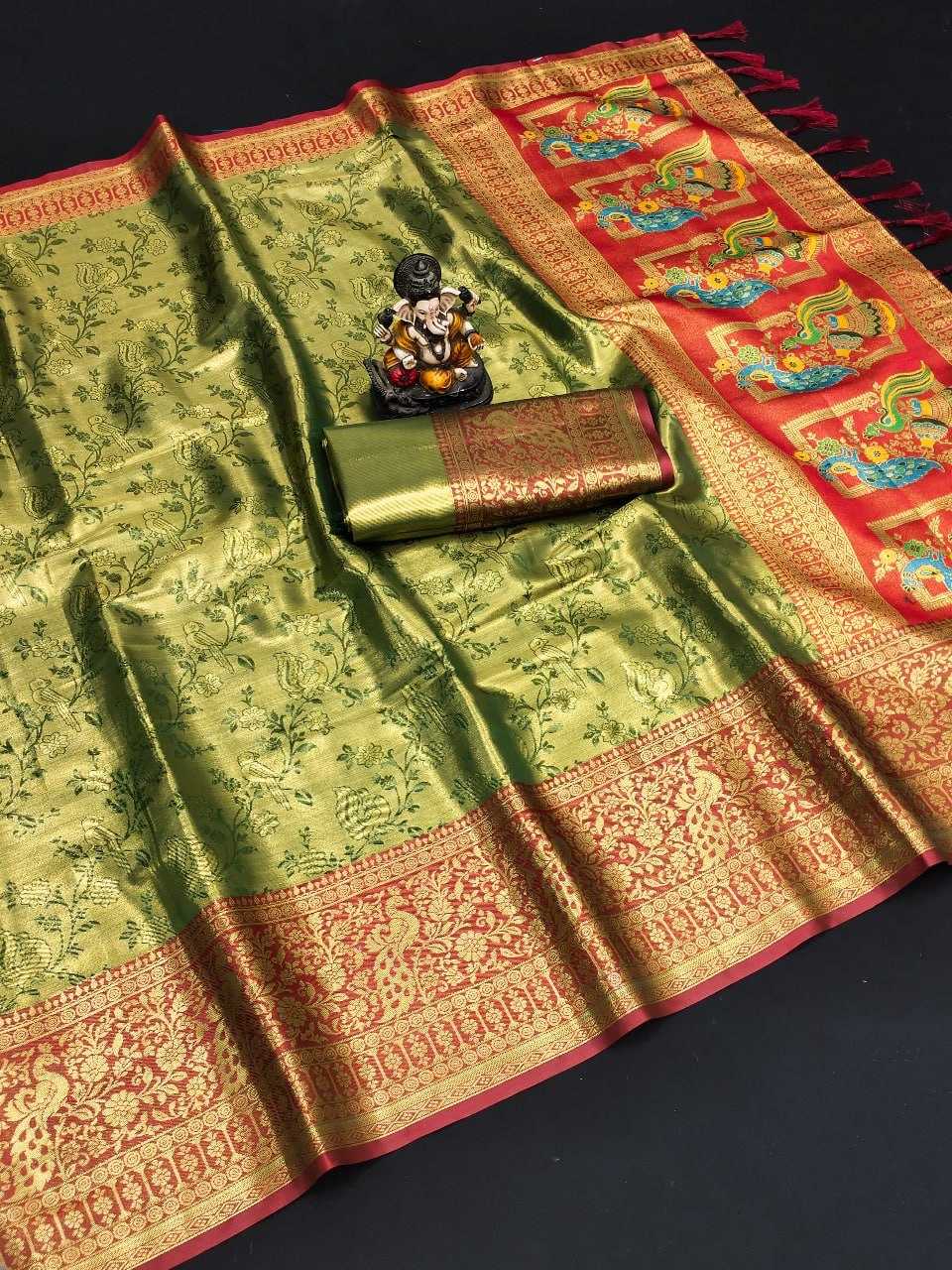 YNF KANJIVARAM SILK RIN144 ROWDY SAREES WHOLESALE TRADITIONAL SOFT SILK KANJIVARAM SAREES MANUFACTURER- Kapda Export