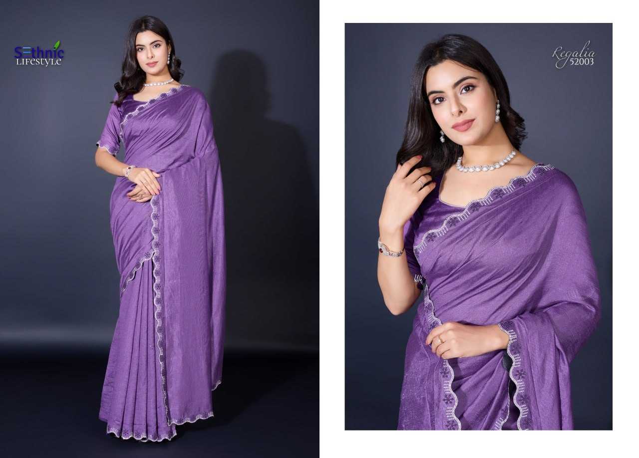 YNF KHADI SETHNIC LIFESTYLE KESH113 Regalia CLOTHING BRANDS WHOLESALE SAREES MANUFACTURER- Kapda Export