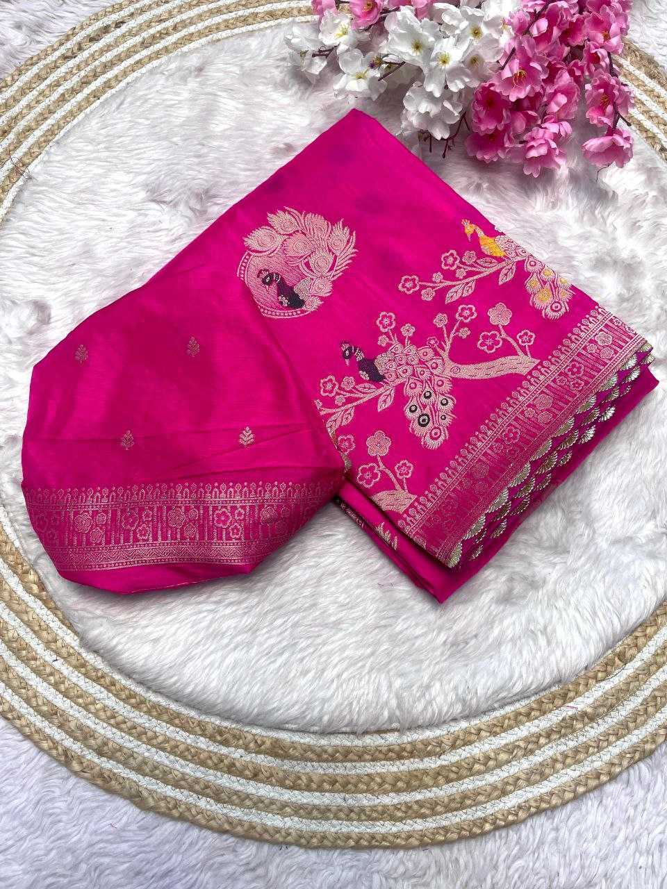 YNF KHADI SILK RIN143 487 SILK SAREES WHOLESALE KHADI SILK ZARI BORDER SILK SAREE FOR WEDDING SAREES MANUFACTURER- Kapda Export