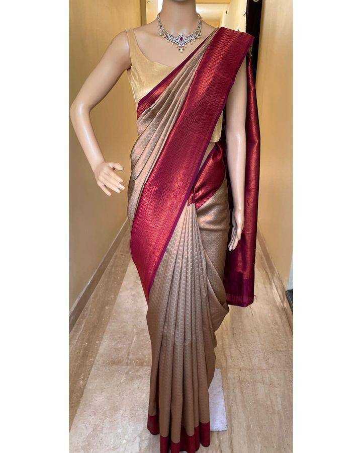 YNF LICHI SILK RIN179 659 SILK SAREES WHOLESALE ZARI BORDER SILK SAREE FOR WEDDING DOLA SILK SAREES MANUFACTURER- Kapda Export