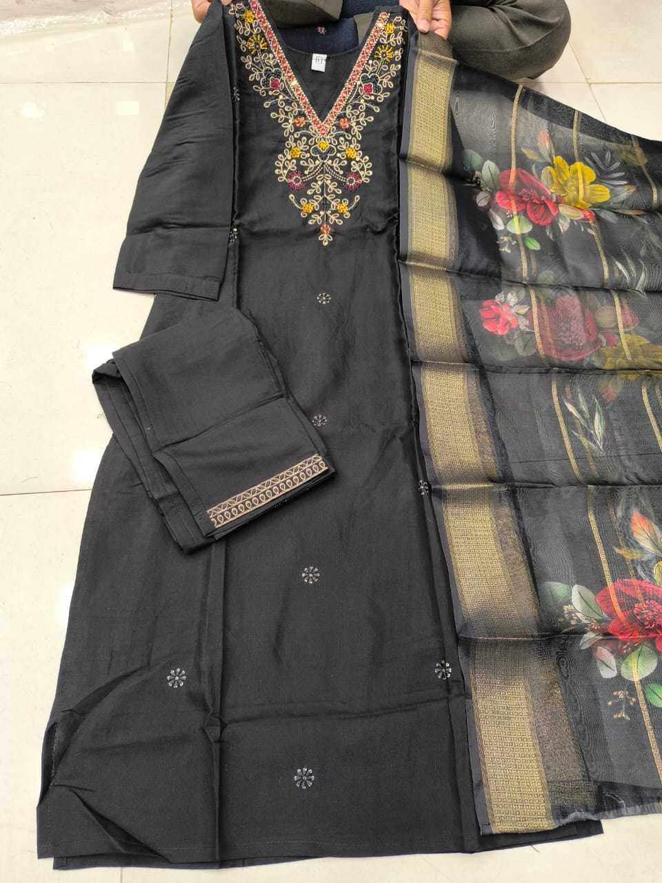 YNF MUSLIN KESH257 TAC07 SUITS & DRESSES WHOLESALE  PARTY WEAR EMBROIDERY DESIGNER LADIES COTTON SUITS MANUFACTURE- Kapda Export