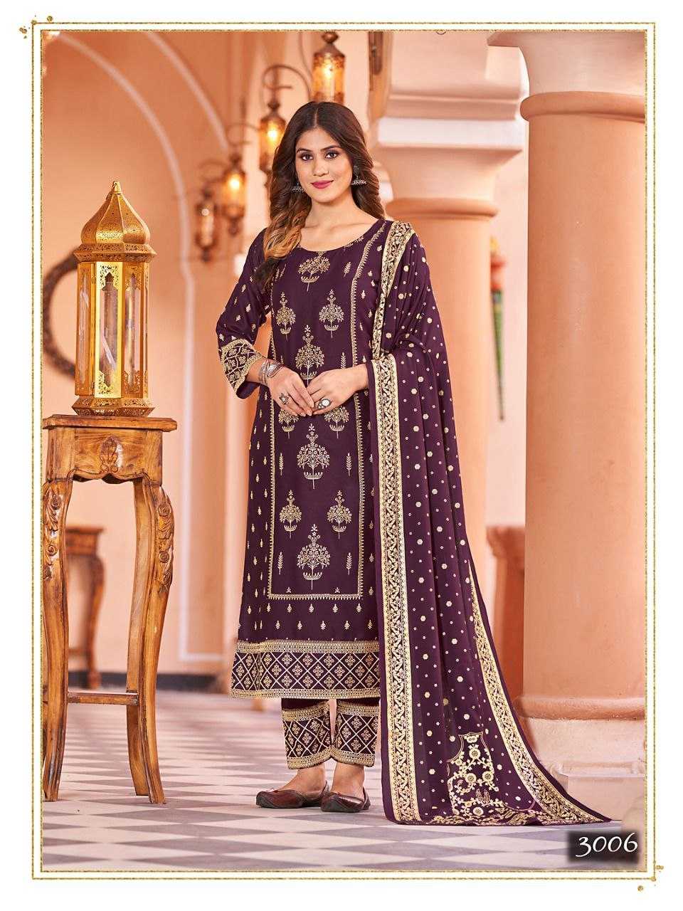 YNF RAYON BANWERY KESH246 BANWERY CLOTHING BRANDS WHOLESALE SUIT MANUFACTURER- Kapda Export