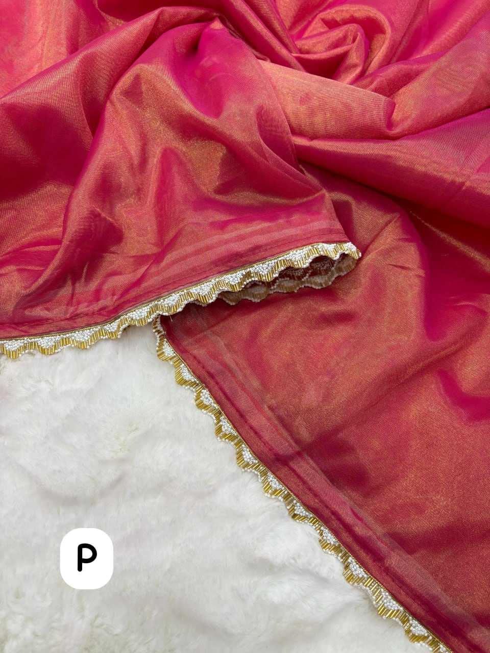 YNF SHIMMER SILK KESH221 PTF14  SAEES WHOLESALE  PARTY WEAR  FANCY LACE BORDER SAREES  MANUFACTURER- Kapda Export