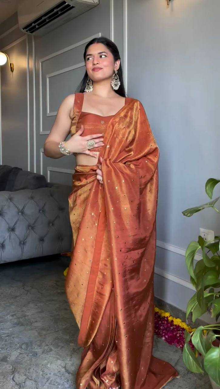 ORANGE SAREES