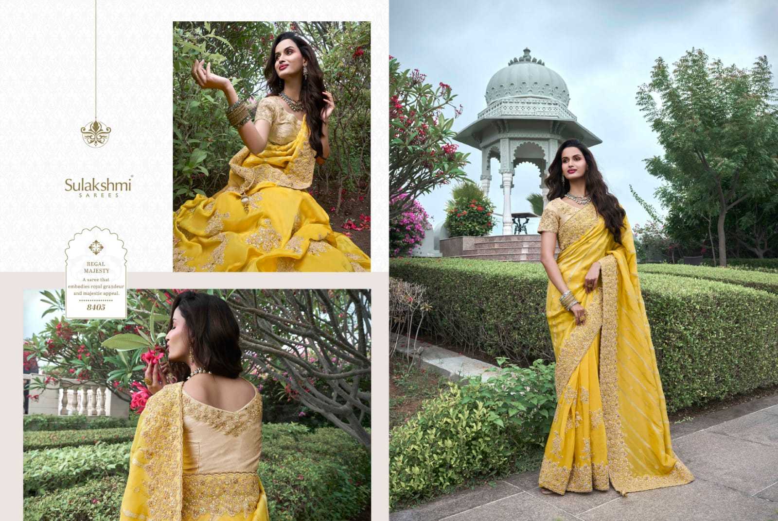 YNF TISSUE SILK SULAKHMI RIN195 The Wedding Saga 8405 CLOTHING BRANDS WHOLESALE SAREES MANUFACTURER- Kapda Export