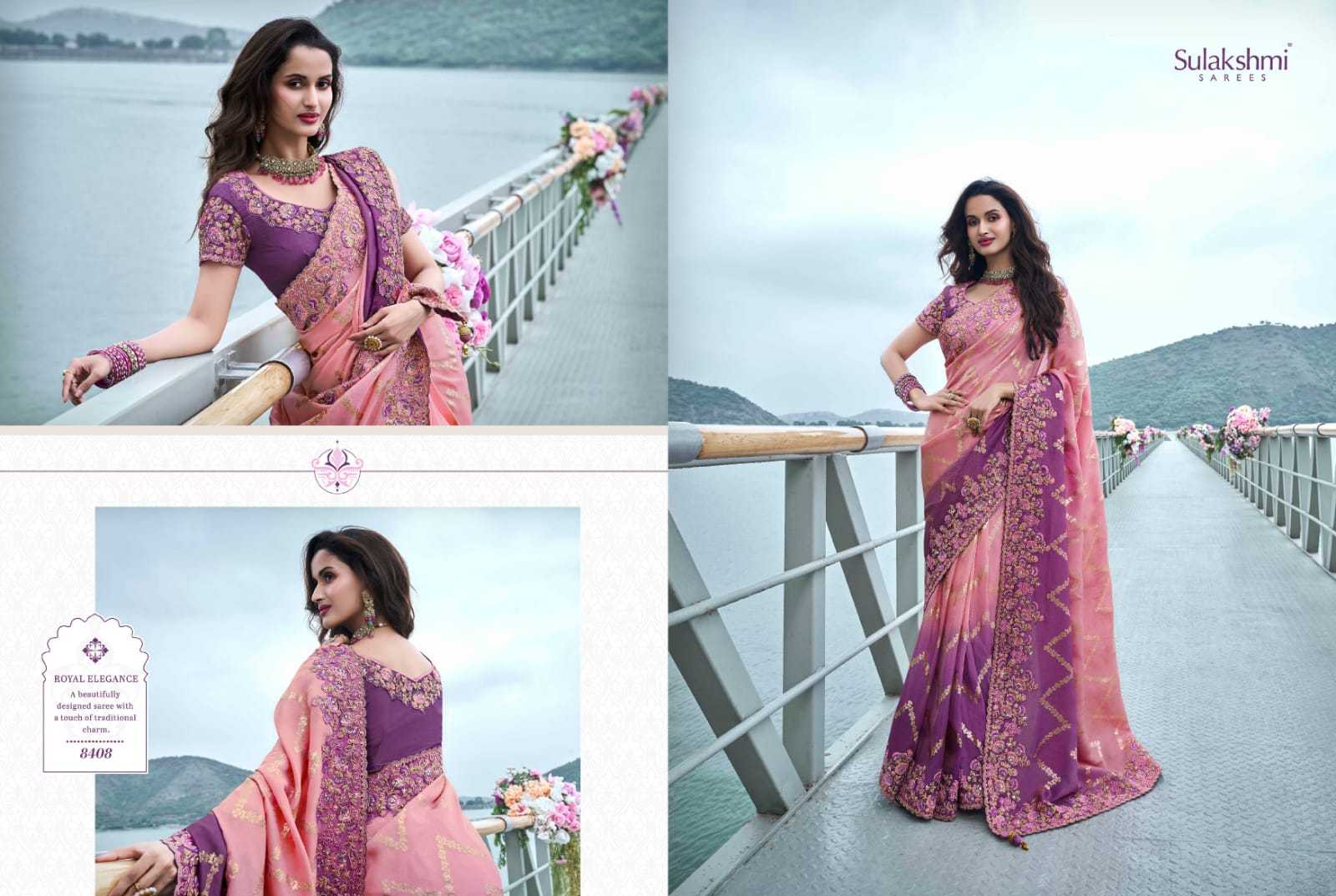 YNF TISSUE SILK SULAKHMI RIN195 The Wedding Saga 8408 CLOTHING BRANDS WHOLESALE SAREES MANUFACTURER- Kapda Export