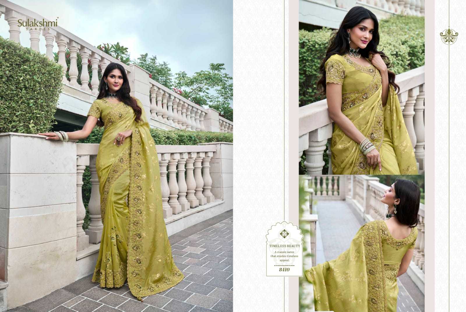 YNF TISSUE SILK SULAKHMI RIN195 The Wedding Saga 8410 CLOTHING BRANDS WHOLESALE SAREES MANUFACTURER- Kapda Export