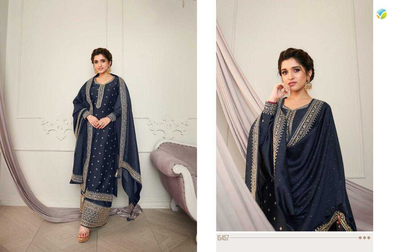 YNF VELVET RIN131 15457 SUITS & DRESSES WHOLESALE EMBROIDERY GEORGETTE SEMI STITCHED SUITS MANUFACTURE- Kapda Export