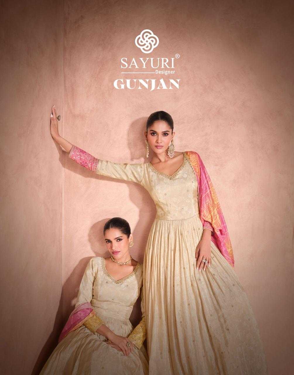 YNF VISCOSE SAYURI KESH235 GUNJAN CLOTHING BRANDS WHOLESALE GOWNS MANUFACTURER- Kapda Export