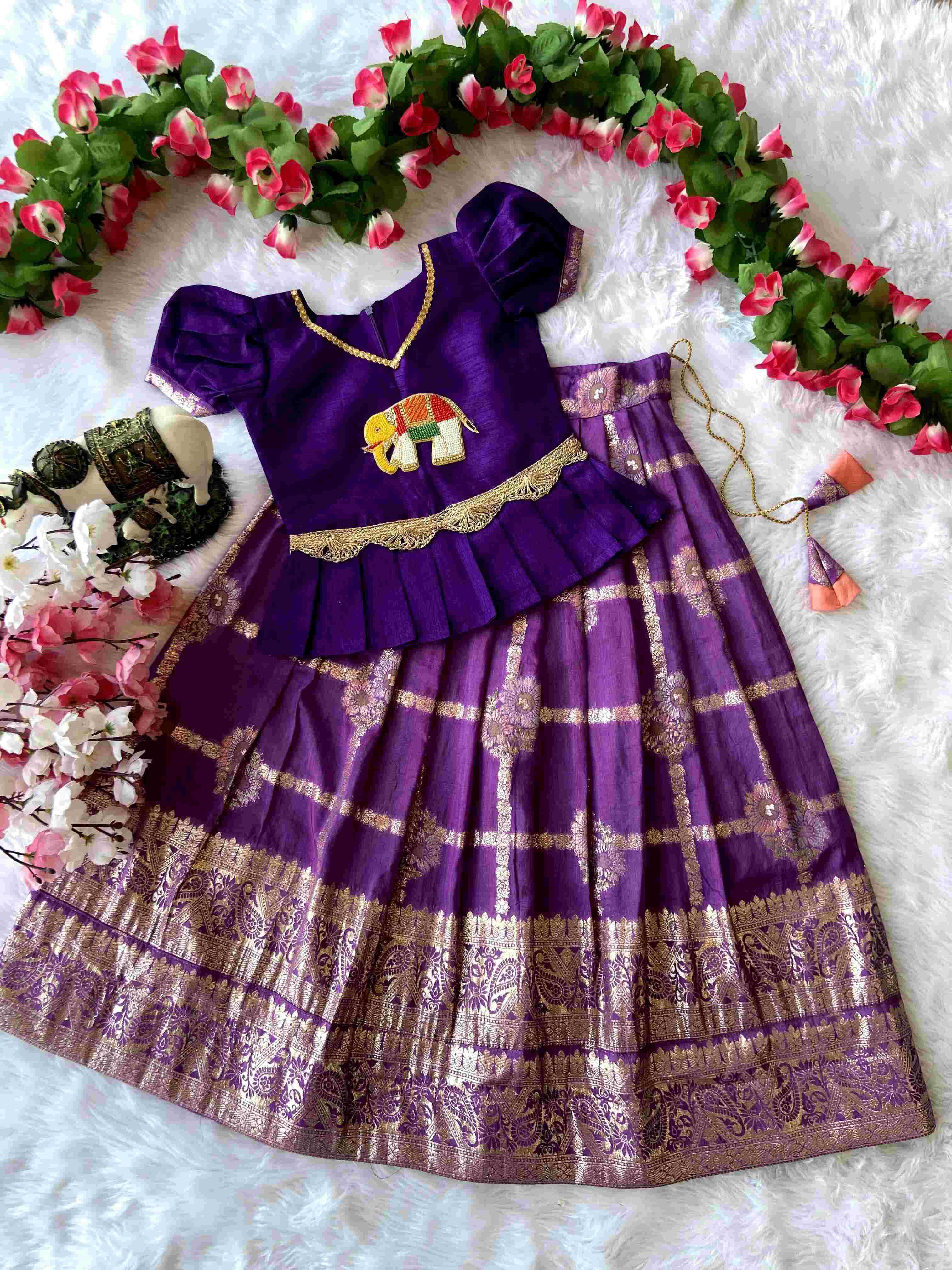 YNF DOLA RIN115 REF07 KIDS WEAR WHOLESALE KIDS LEHENGA BABY GIRL LEHENGA GHAGRA CHOLI LEHENGA MANUFACTURER- Kapda Export