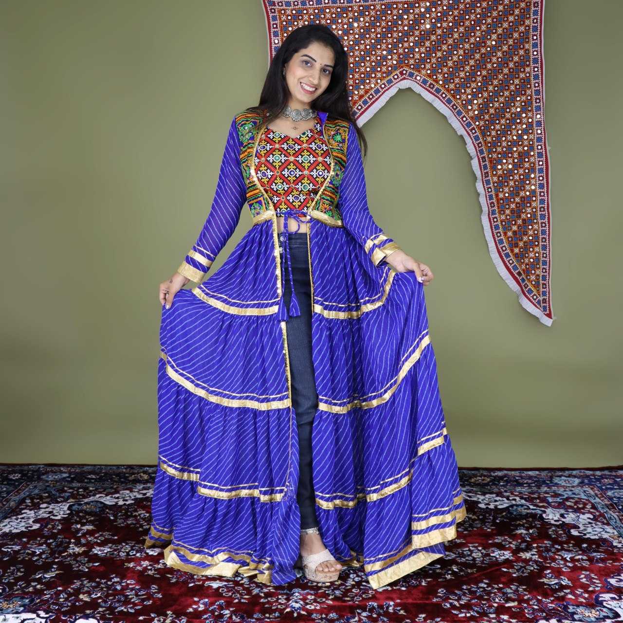 Ynf Georgette RIN119 8038 Kurti Wholesale Casual Kurtis Festive Kurtis Fancy Kurti Kurti With Jacket Manufacturer- Kapda Export