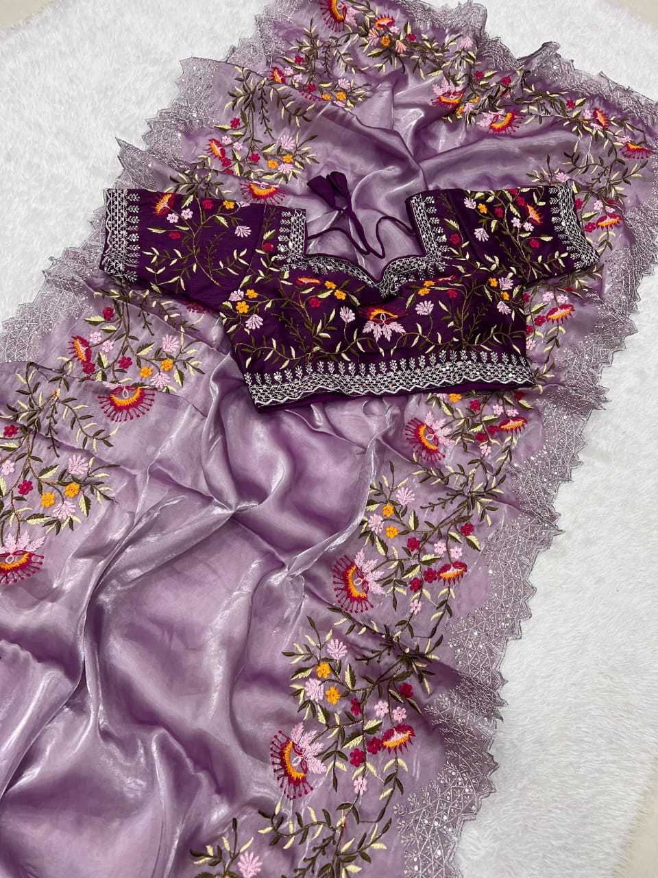 Ynf Jimmy Choo RIN222 Amisha Sarees Wedding Collections Wholesale Designer Sarees Reception Outfits Manufacturer- Kapda Export