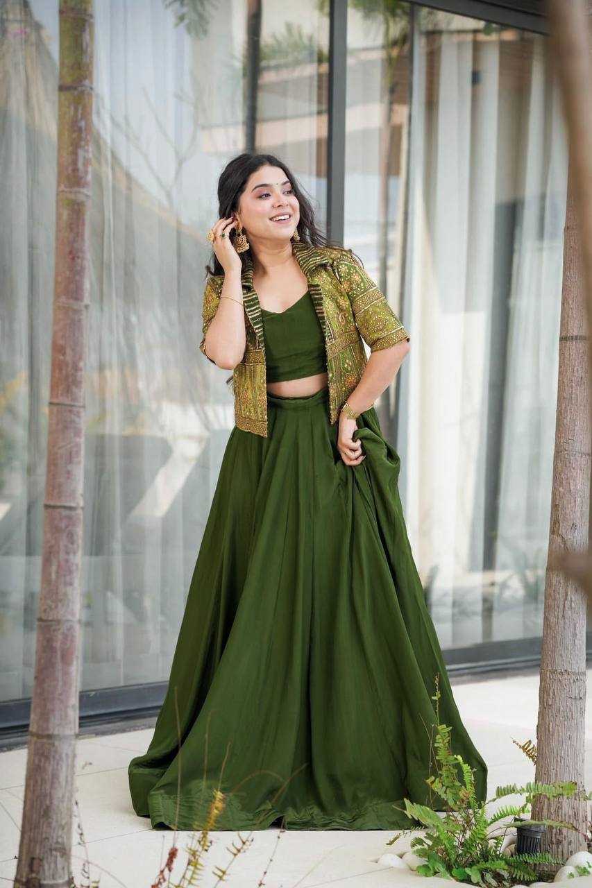 Ynf 3D Silk KESH490 641 Lehengas Wedding Collections Wholesale Silk Lehenga Designer Lehenga Choli Lehenga For Mehndi Mehendi Outfits Manufacturer- Kapda Export