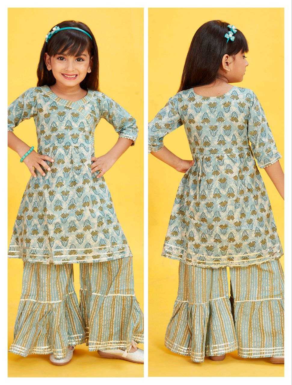 Ynf Cotton KESH461 74 Kids Wear Wholesale Kids Dhoti Kurta Kids Designer Frock Kids Party Wear Ethnic Manufacturer- Kapda Export