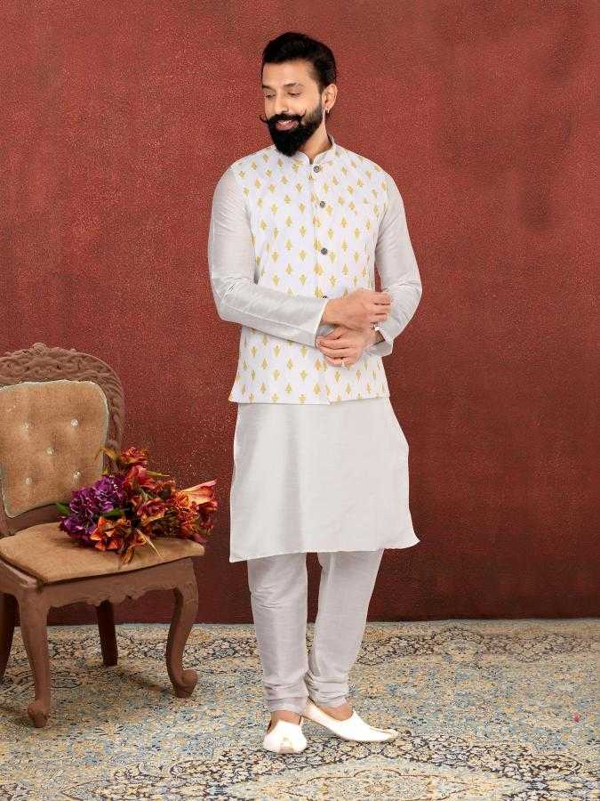 Ynf Cotton RIN223 306C Mens Wear Wholesale Nehru Jacket Mens Ethnic Jackets Ethnic Waistcoats Manufacturer- Kapda Export