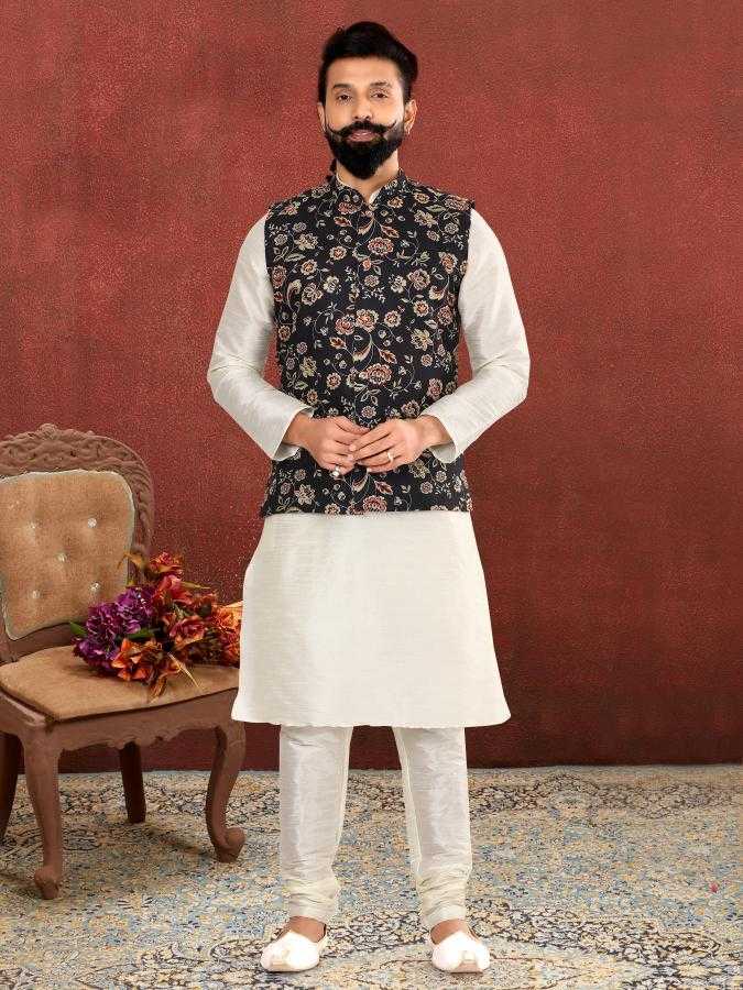 Ynf Cotton RIN223 312B Mens Wear Wholesale Nehru Jacket Festive & Wedding Coats Ethnic Waistcoats Manufacturer- Kapda Export