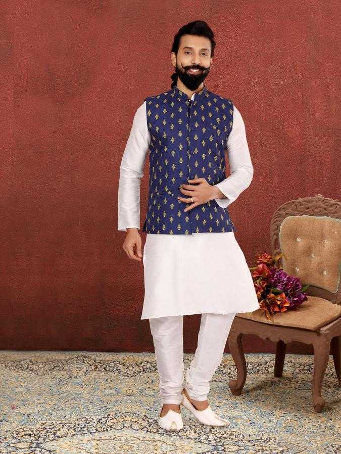 Ynf Cotton RIN223 321B Mens Wear Wholesale Nehru Jacket Mens Ethnic Jackets Modi Jackets Manufacturer- Kapda Export