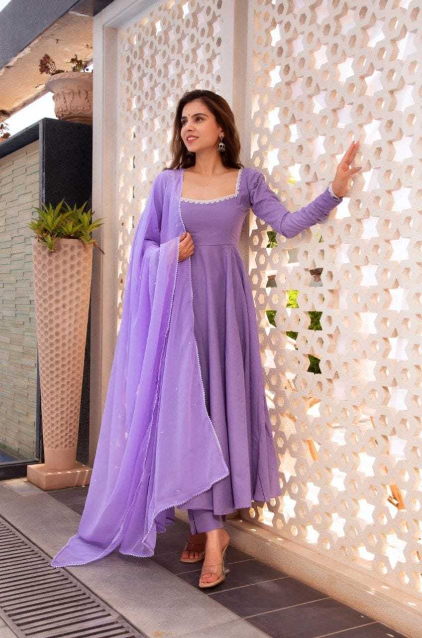 Ynf Georgette RIN157 PC-2031 Gowns Festive Collections Plus Size Collections Wholesale Georgette Gown Gown With Dupatta Fit And Flare Gowns Manufacturer- Kapda Export