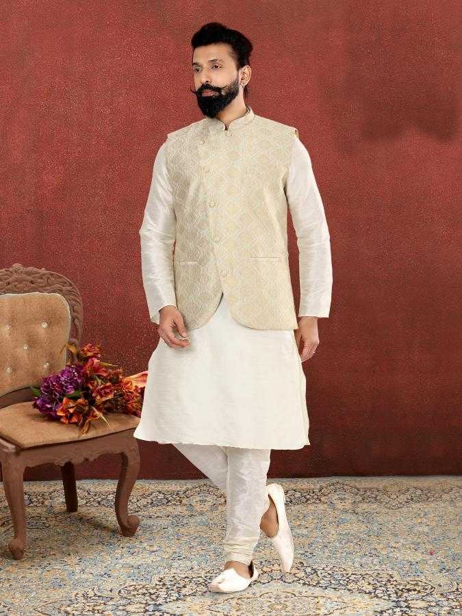 Ynf Jacquard RIN223 324B Mens Wear Wholesale Nehru Jacket Mens Ethnic Jackets Modi Jackets Manufacturer- Kapda Export