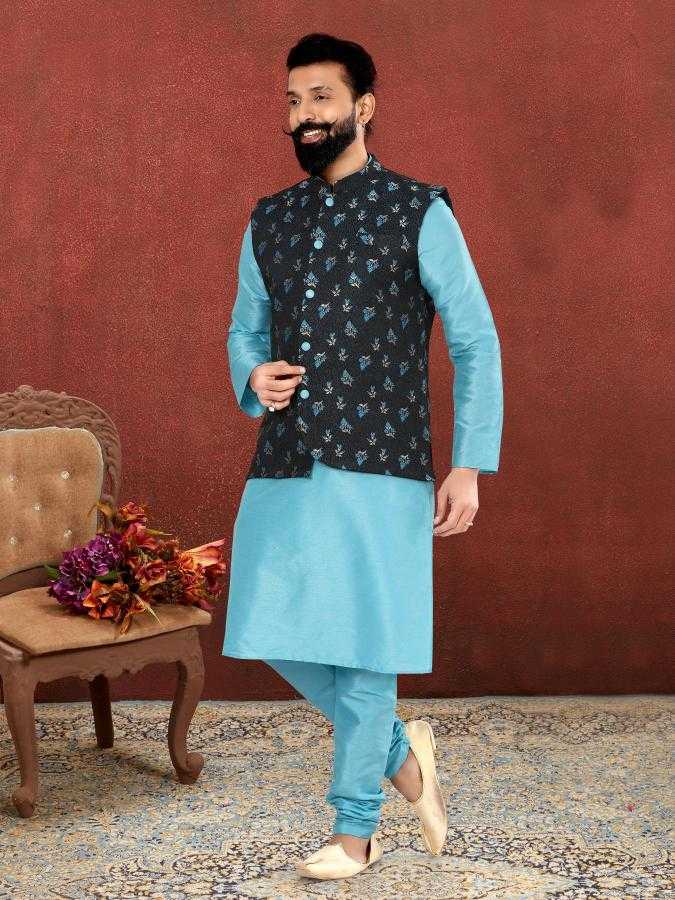 Ynf Jacquard RIN223 325B Mens Wear Wholesale Nehru Jacket Mens Ethnic Jackets Modi Jackets Manufacturer- Kapda Export