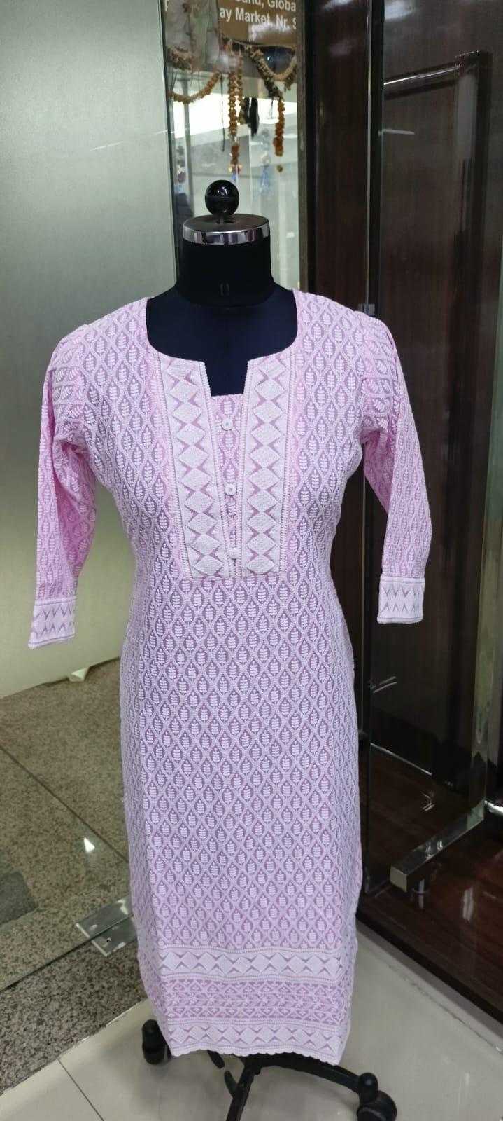 Ynf Cotton KESH481 213 Kurti Festive Collections Plus Size Collections Wholesale Casual Kurtis Cotton Kurtis Chikan Kurti Manufacturer- Kapda Export