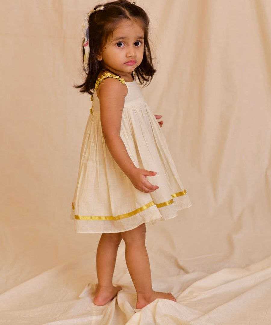 Ynf Cotton RIN107 363 Kids Wear Wholesale Kids Frocks Girls Frock Girls Cotton Frocks Kids Designer Frock Manufacturer- Kapda Export