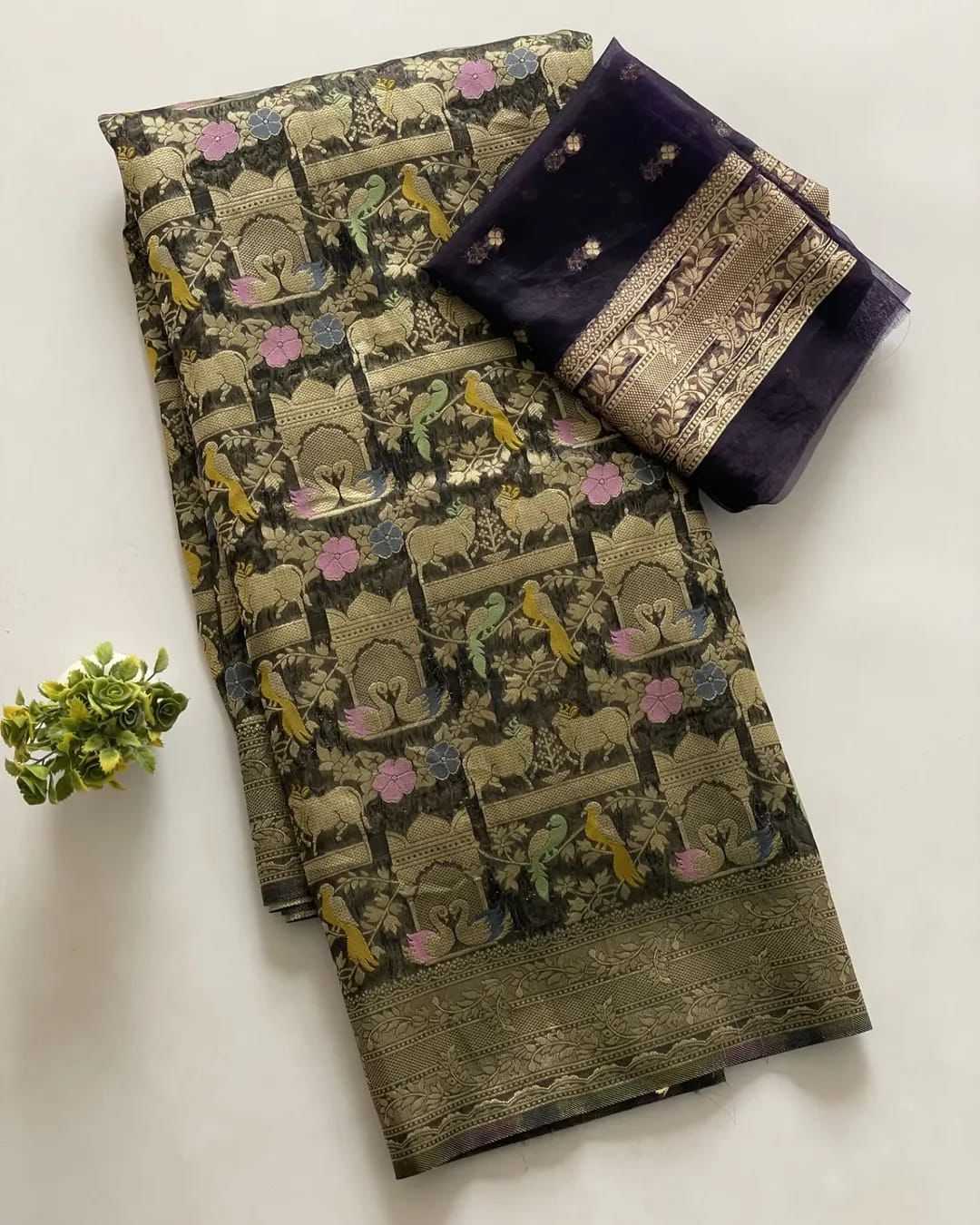 Ynf Organic Silk KESH484 Kora Silk Sarees Wedding Collections Festive Collections Wholesale Kora Silk Sarees Designer Silk Sarees Zari Border Silk Sarees Manufacturer- Kapda Export