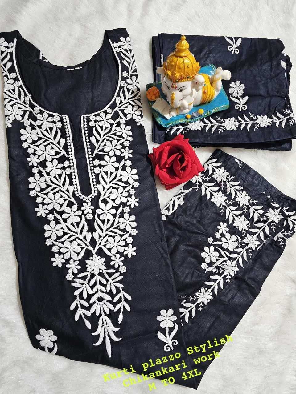 Ynf Rayon KESH502 499 Kurti Wholesale Cotton Kurtis Rayon Kurtis Chikan Kurti Manufacturer- Kapda Export