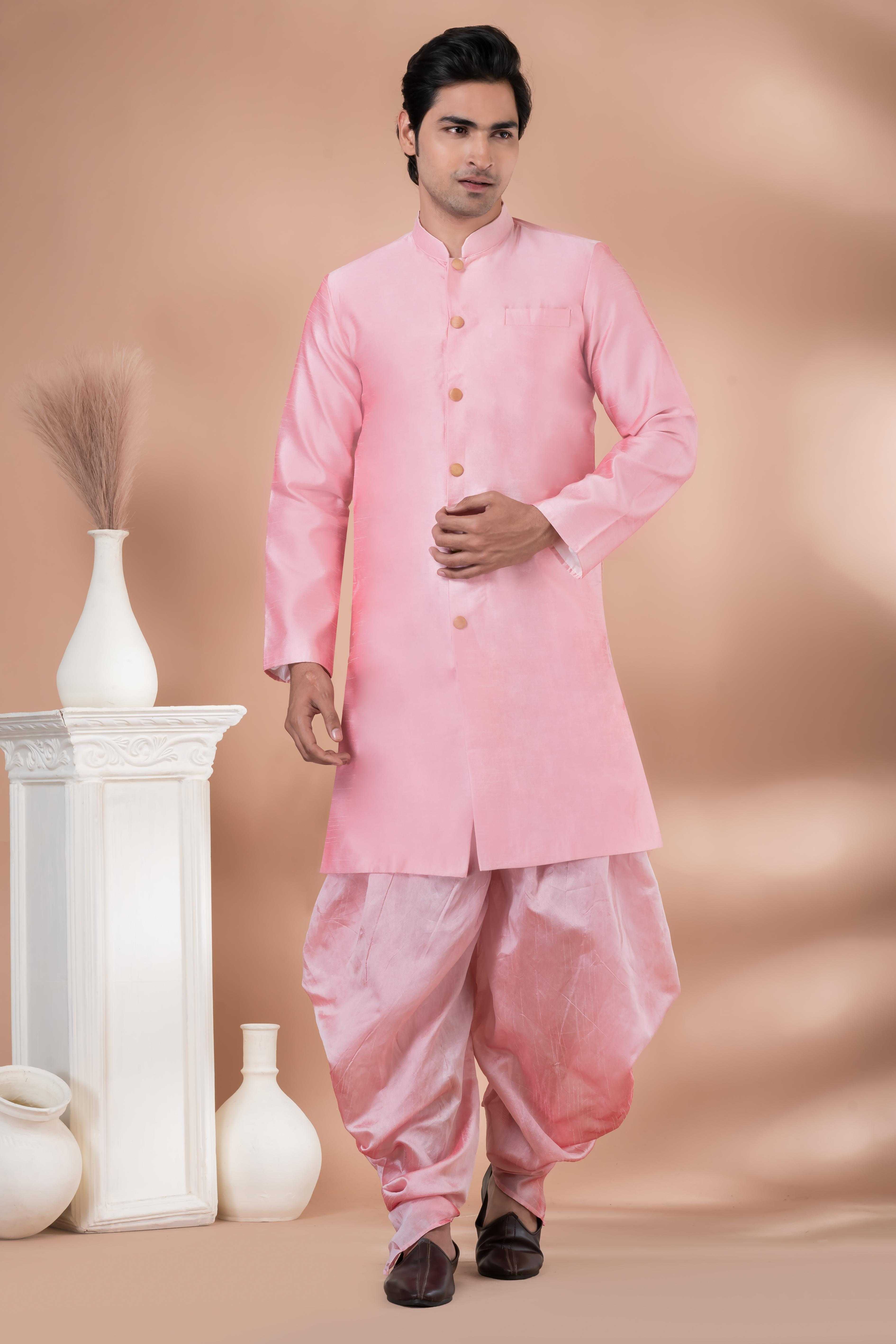 Ynf Banarasi Jacquard RIN223 1722 Mens Wear Wholesale Kurta Set with Jacket Designer Ethnic Set Indo Western Manufacturer- Kapda Export