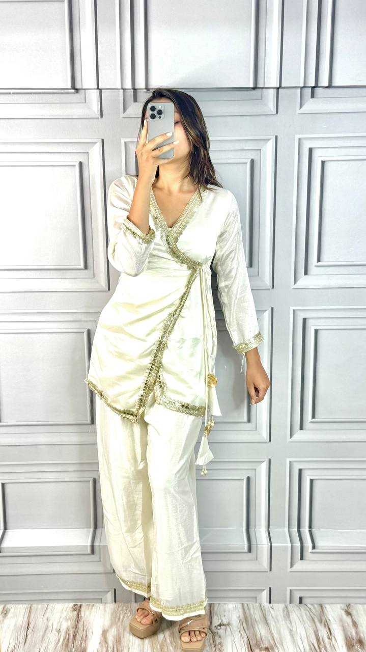 Ynf Chinon Silk KESH531 1040 Kurti Wholesale Casual Kurtis Festive Kurtis Short Kurtis Party Wear Kurtis Gota Patti Kurtis Kurti With Palazzo Manufacturer- Kapda Export