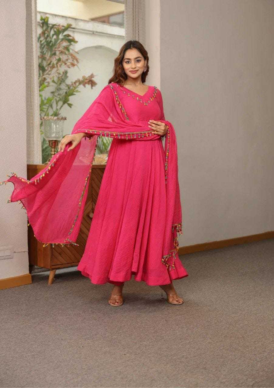Ynf Georgette RIN157 2124 Gowns Plus Size Collections Wholesale Party Gowns Georgette Gown Red Gown Manufacturer- Kapda Export