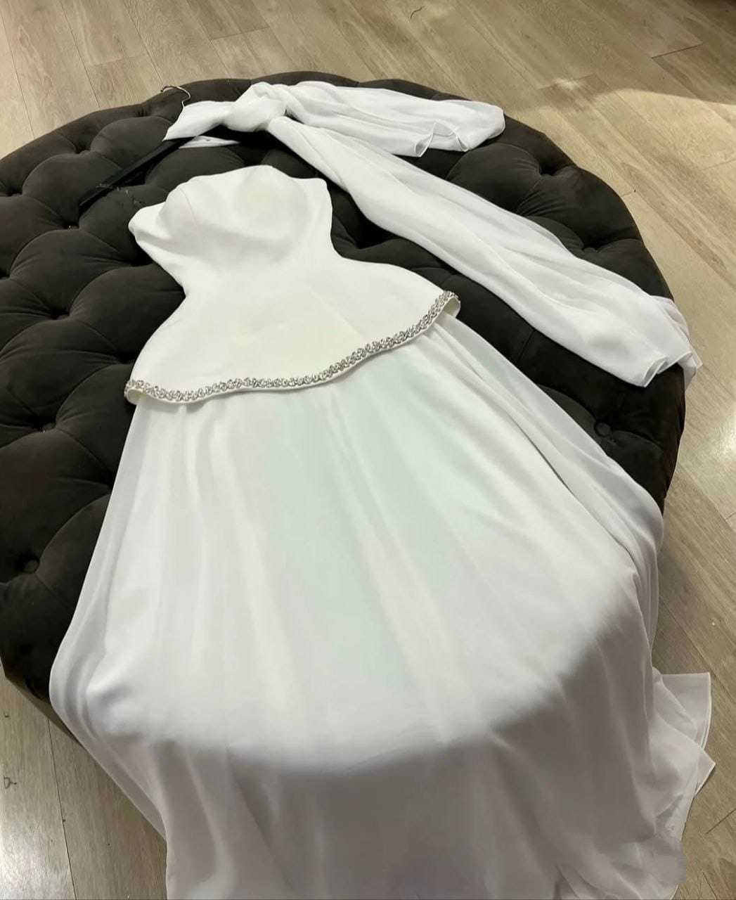 Ynf Georgette RIN157 5272 Lehengas Festive Collections Plus Size Collections Wholesale Georgette Lehenga White Lehenga Onam Collections Manufacturer- Kapda Export