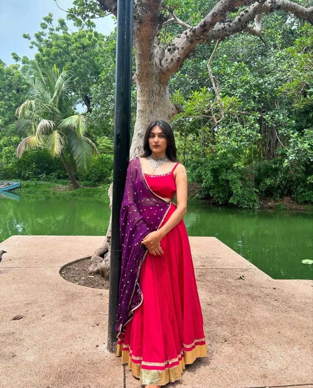 Ynf Georgette RIN157 NAVRATRI NIGHTS-17 Lehengas Festive Collections Plus Size Collections Wholesale Georgette Lehenga Red Lehenga Navratri Chaniya Choli Manufacturer- Kapda Export