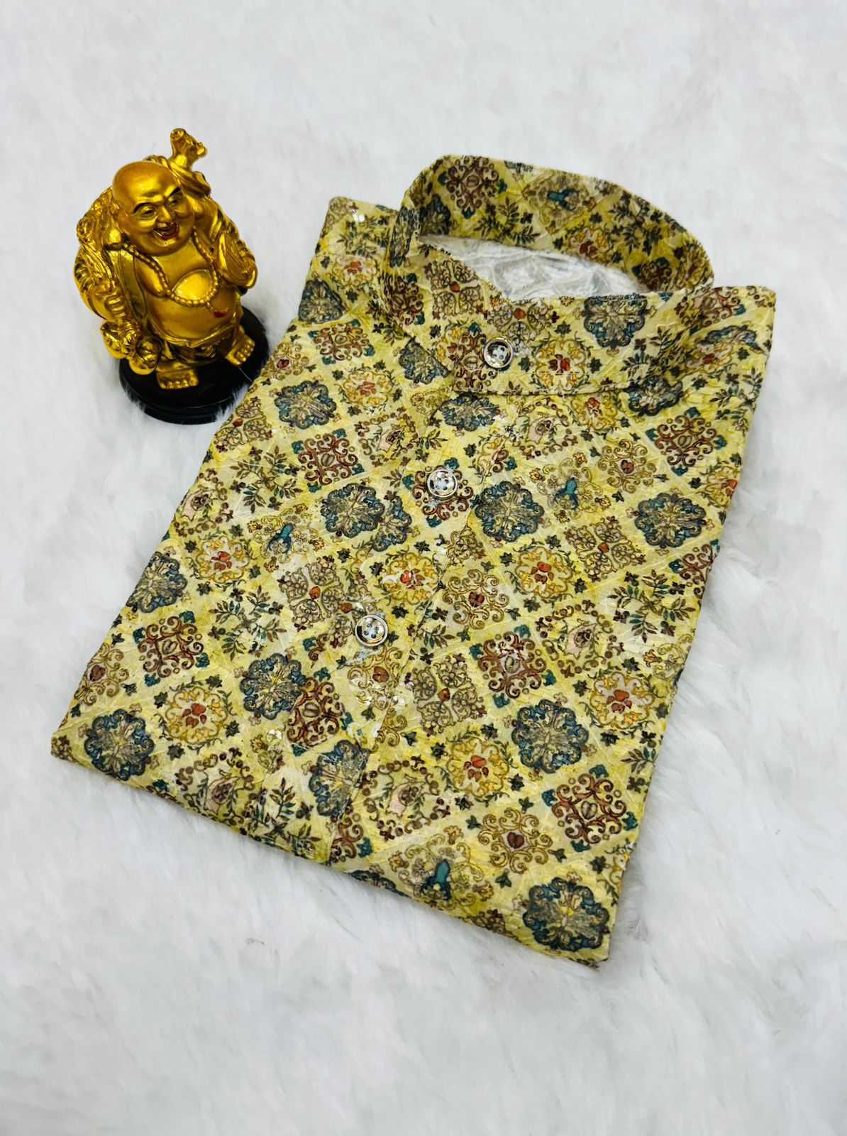 Ynf Pure Cotton KESH493 BOYS Kids Wear Wholesale Boys Kurta Pyjama Kids Kurta Pajama Baby Boy Kurta Set Manufacturer- Kapda Export