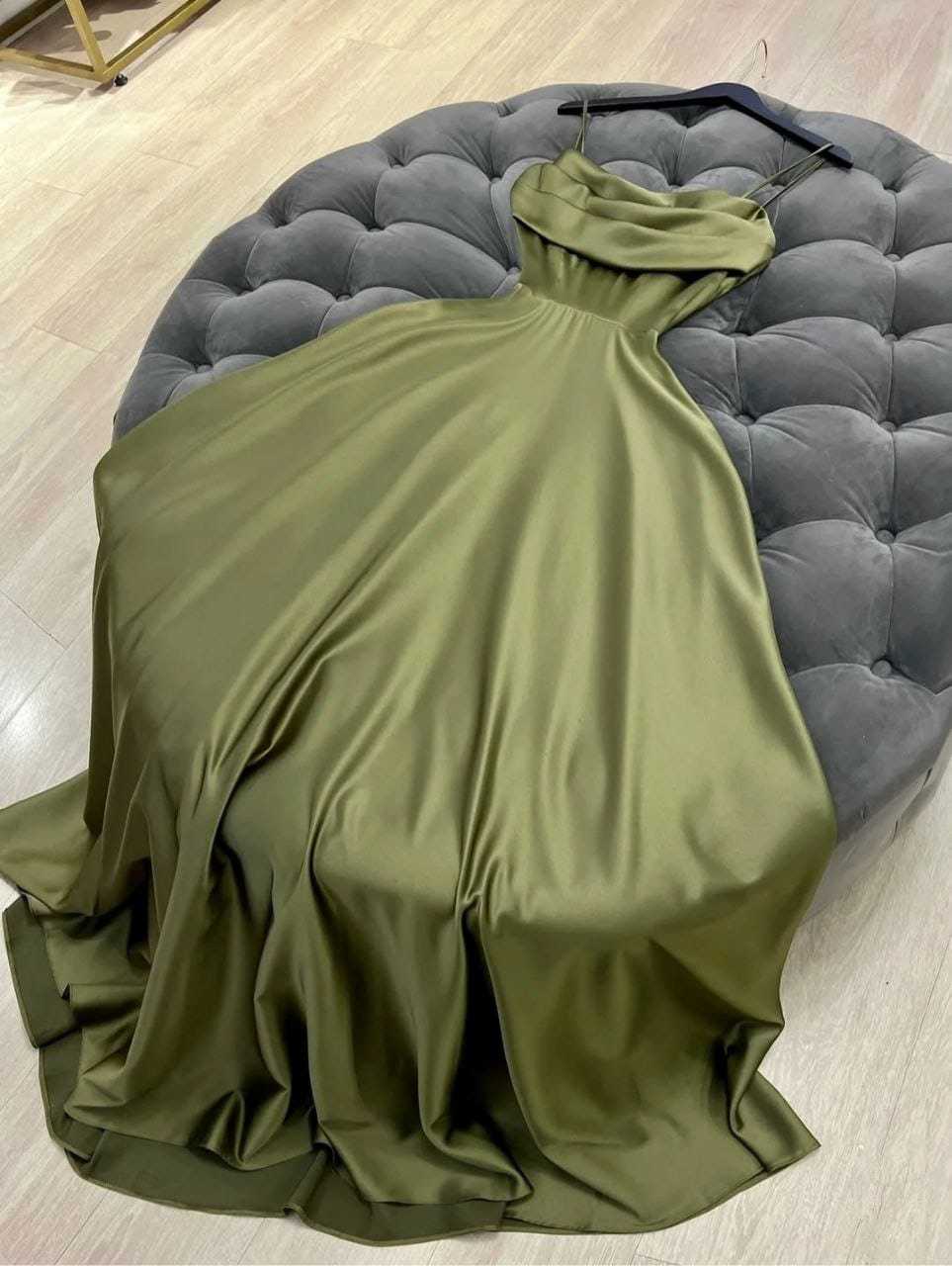 Ynf Satin RIN157 2152 Gowns Plus Size Collections Wholesale Party Gowns Designer Gowns Satin Gowns Manufacturer- Kapda Export