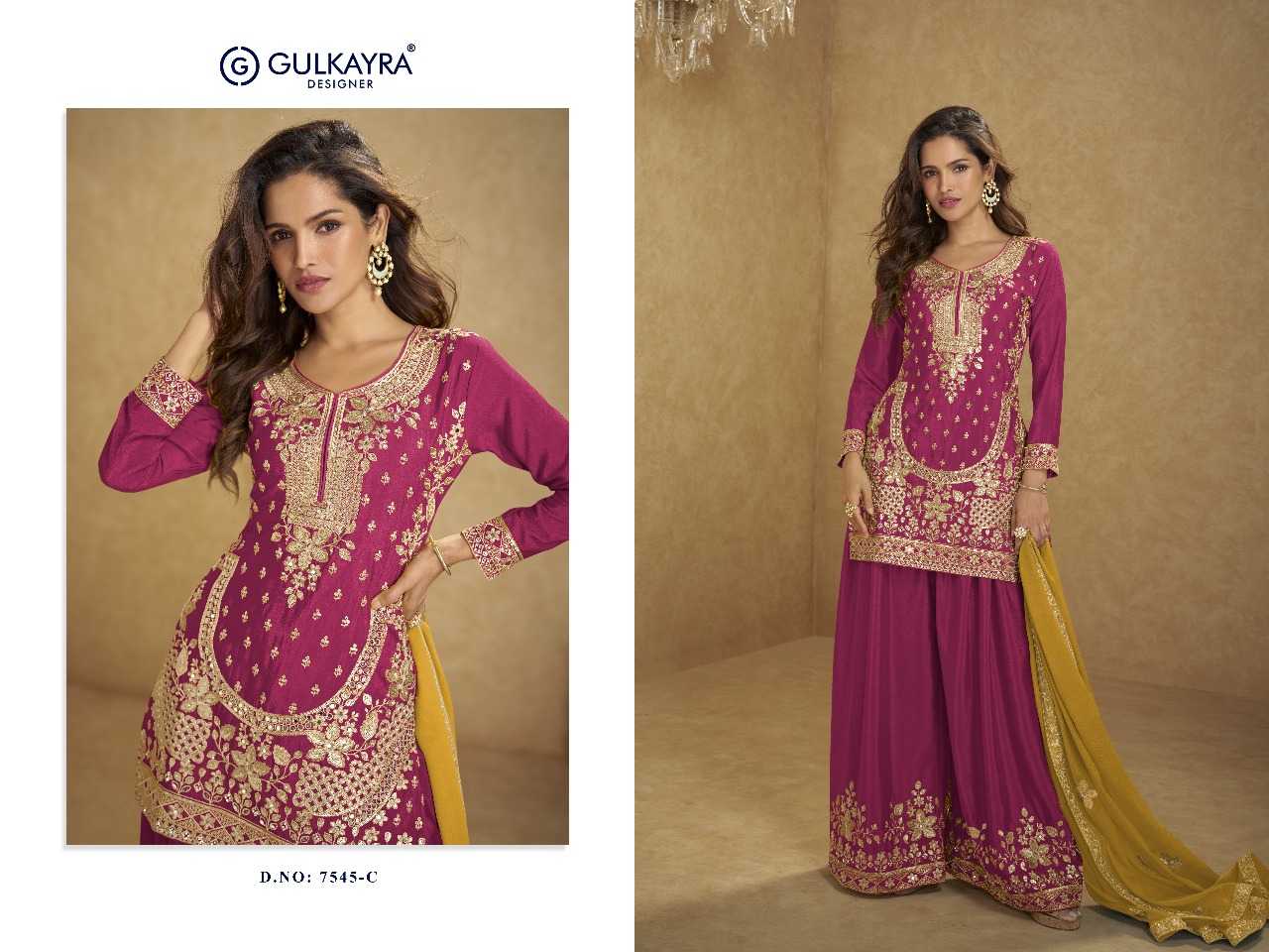 Ynf Chinon RIN197 5022 Suits & Dresses Wholesale Party wear suits Bridal Suits Designer Suits Manufacturer- Kapda Export