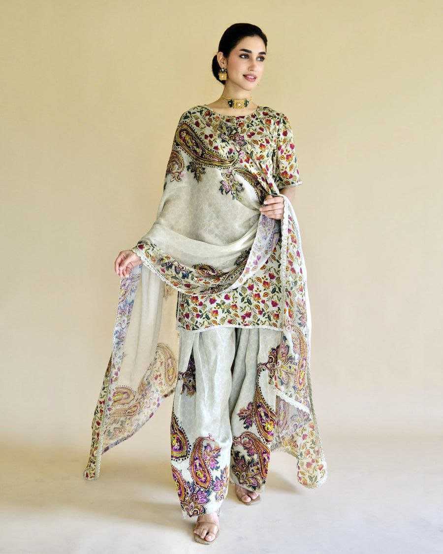 Ynf Chinon Silk KESH516 9292 Suits & Dresses Wholesale Ladies Suits Printed Suits Red Salwar Suit Manufacturer- Kapda Export