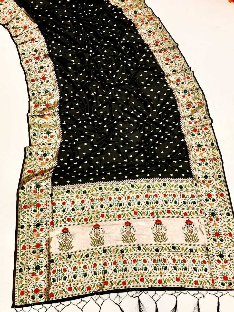 Ynf Paithani Silk KESH548 101 Silk Sarees Festive Collections Wholesale Paithani Sarees Zari Border Silk Sarees Kanchipuram Silk Sarees Manufacturer- Kapda Export